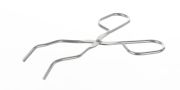 Crucible tong 18/10 steel, L=220mm