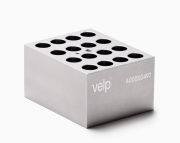 Alumínium blokk 16 db 12/13 mm-es csőhöz