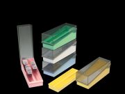Slide storage system, blue