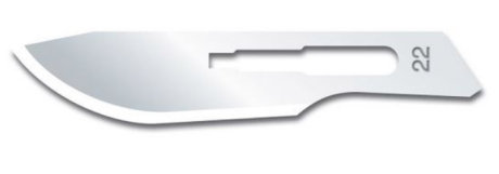 Scalpel blade, KIATO 22